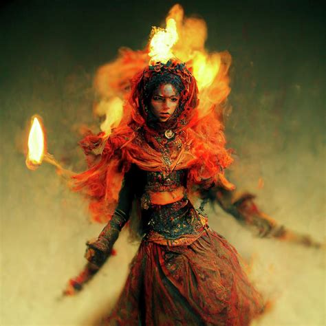 Noel set ablaze the witch